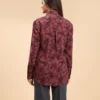 IZAVA Printed Shirt Wine