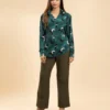 IZAVA Printed Shirt Sea Green