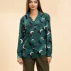 IZAVA Printed Shirt Sea Green
