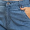 High Waisted Women's Jeans Ash Blue
