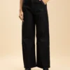 High Waisted Women's Jeans Black