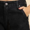 High Waisted Women's Jeans Black