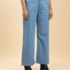 High Waisted Women's Jeans Sky Blue