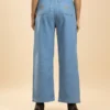 High Waisted Women's Jeans Sky Blue