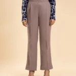 Mauve Flare Cut Pant