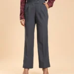 Charcoal Flare Cut Pant