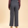 Charcoal Flare Cut Pant