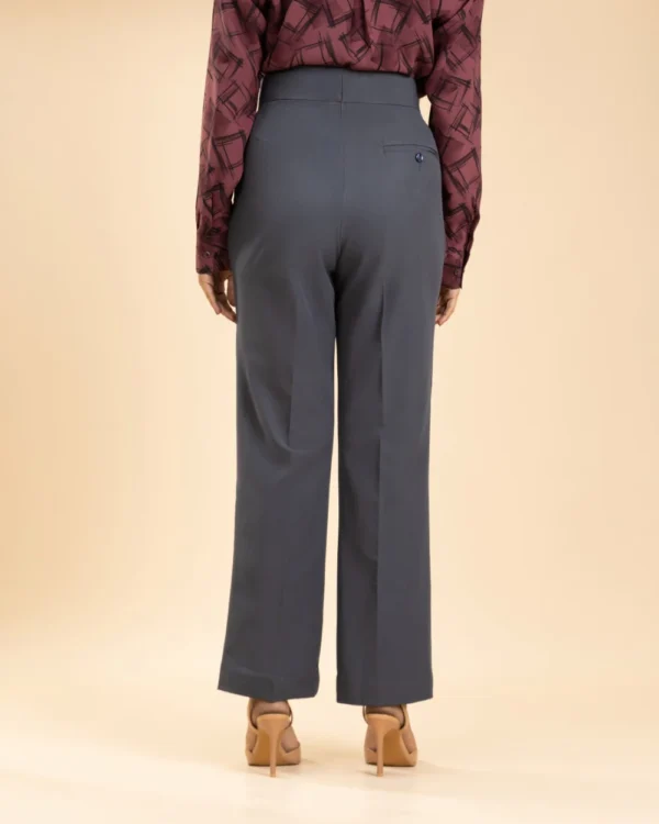Charcoal Flare Cut Pant