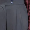 Charcoal Flare Cut Pant