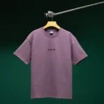 Solid Plum Drop Shoulder
