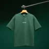 Solid Dark Green Drop Shoulder